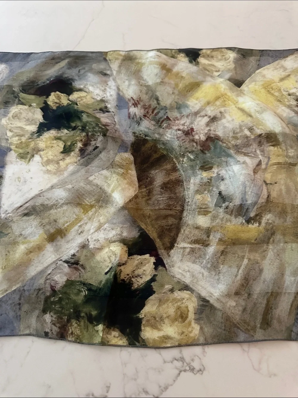 Beautiful Broichier Soieries Silk Scarf 